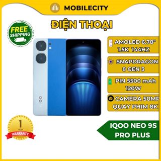 Điện thoại Vivo iQOO Neo 9S Pro Plus 5G - Snapdragon 8 Gen 3 (BHV 12 tháng) Giá rẻ - MobileCity