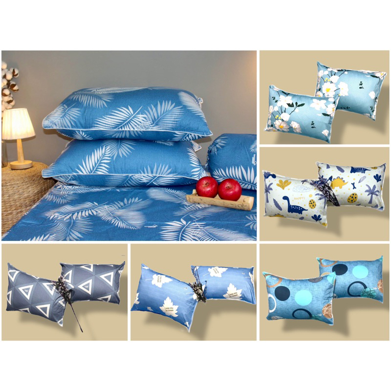 Vỏ áo gối nằm 100% cotton Thắng Lợi 35x50 thoáng mát