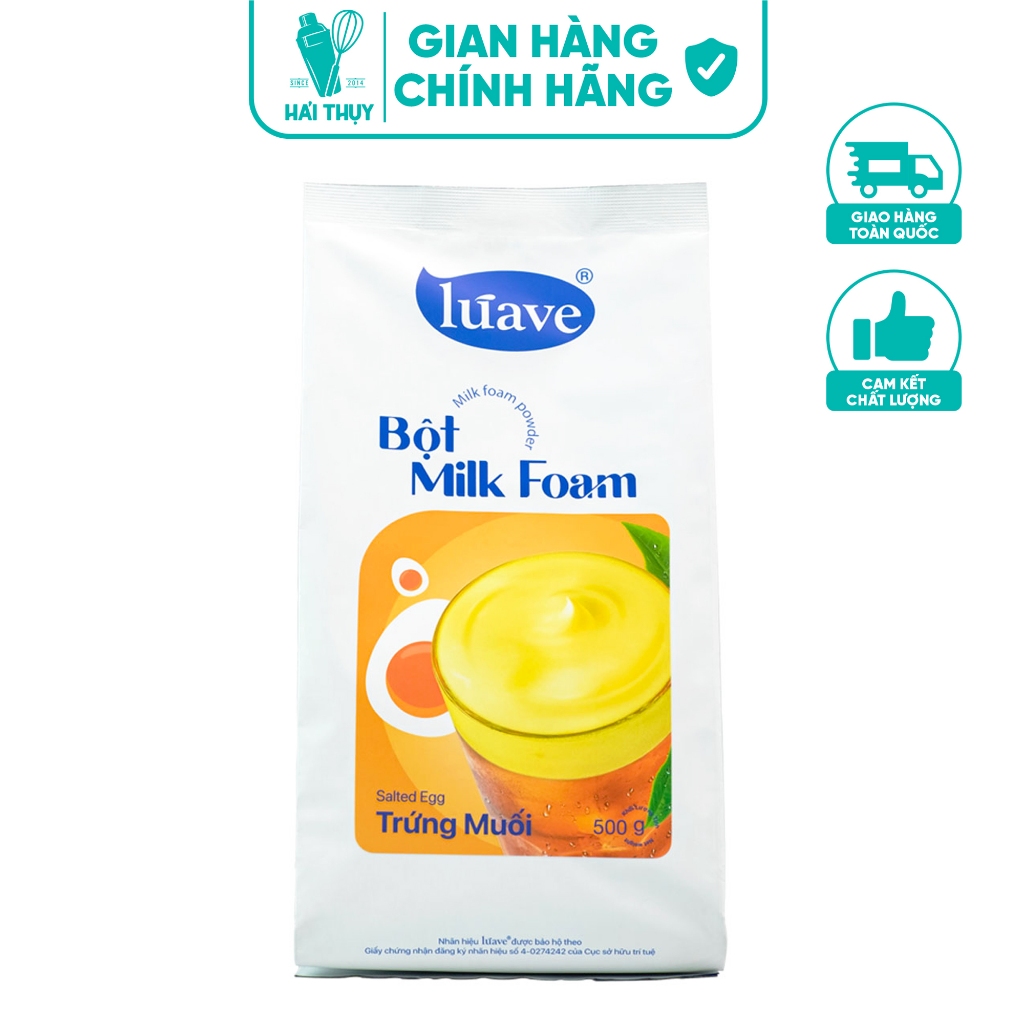 Bột Foam Phô Mai Luave gói 500g