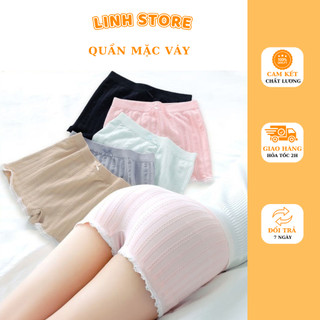 Quần mặc váy loại 1 túi zip sang chảnh - co giãn 4 chiều xuất Hàn