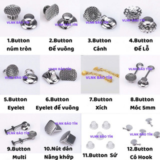 Nút Buttons chỉnh nha, Button chỉnh nha ,button niềng răng