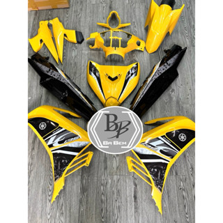 Dàn áo Exciter 135 vàng đen tặng tem Lc dán sẵn