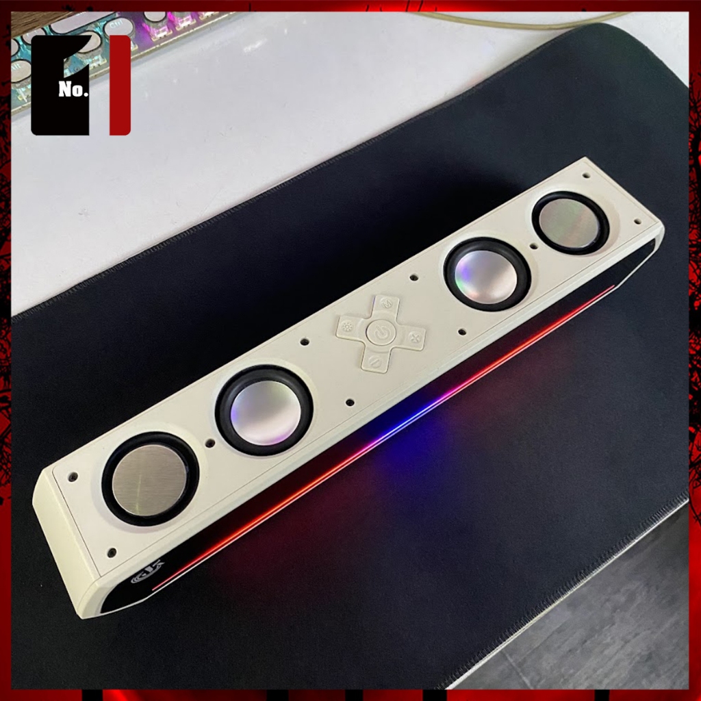 Loa Máy Tính Gaming Soundbar Bluetooth Để Bàn JK-1119 Led Rgb Bass Cực Mạnh - Âm Thanh Hay - DIVI