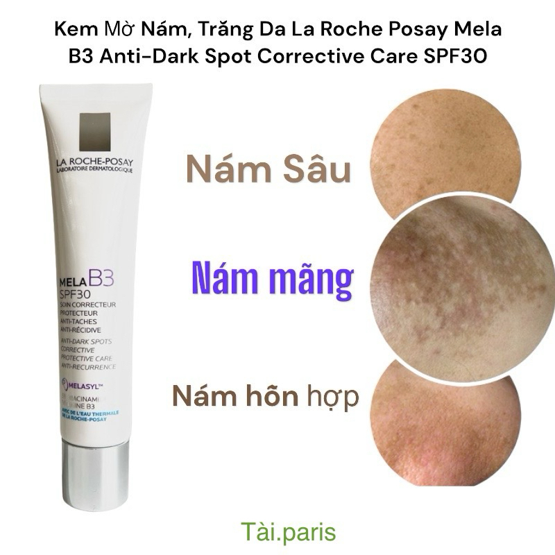 Mela B3 Kem Mờ Nám Sáng Da La Roche-Posay Mela B3 Anti-Dark Spot Corrective Care SPF30 40ml