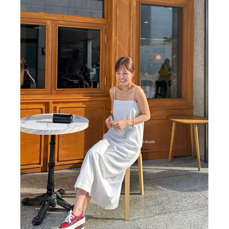 pass đầm linen shushi clothing size M