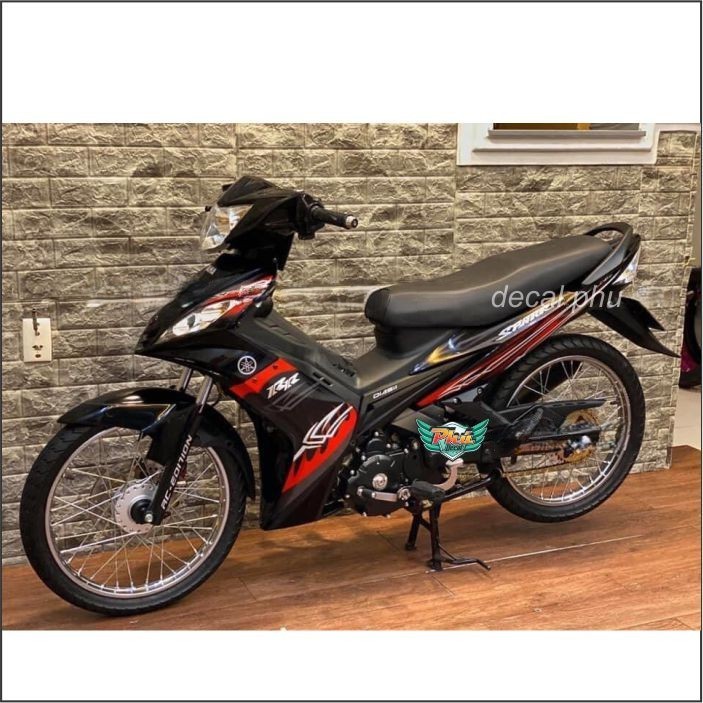 Tem Exciter 135 2010 đỏ đen Spark (B)