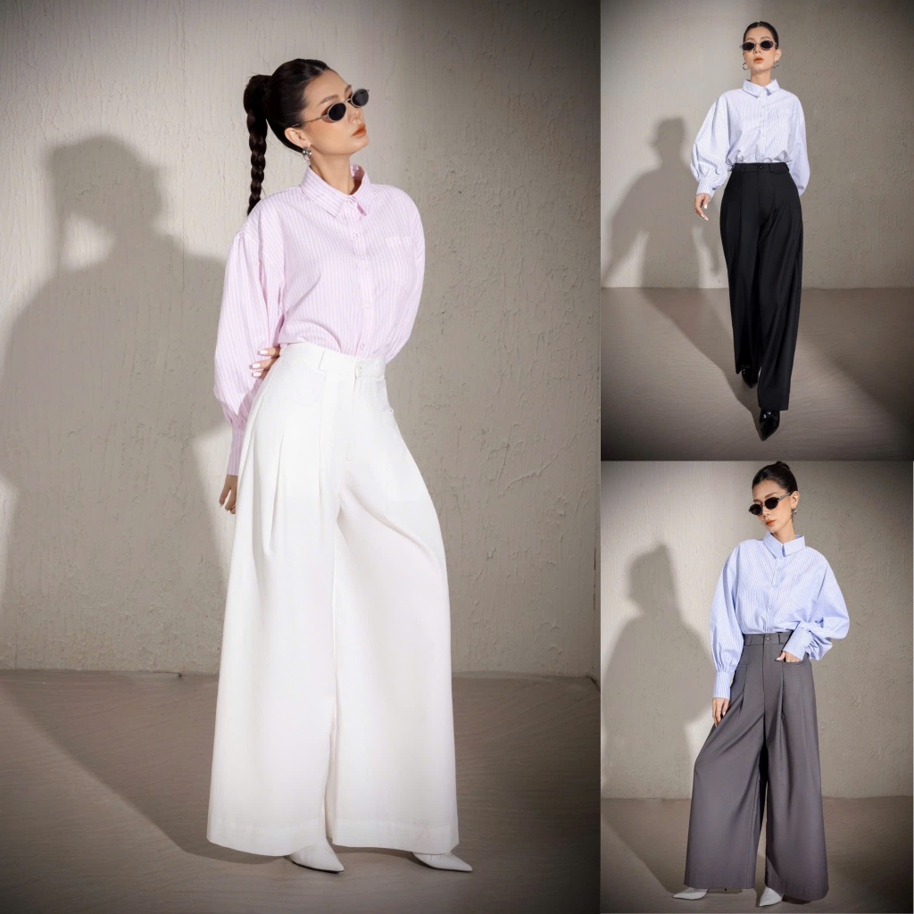 Quần âu ống rộng trẻ trung cá tính J'adore Trend Trouser