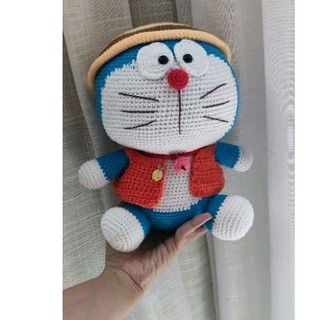 Doraemon - thú bông bằng len handmade