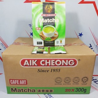 Trà Sữa Matcha Aik Cheong bịch 300g (12 gói nhỏ 25g)