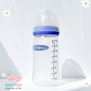 Bình sữa Lansinoh 160ml/240ml chọn núm S/M/L