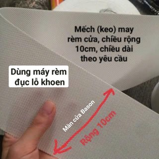 Mếch - Keo May Màn Cửa, May Rèm Cửa Dùng May Rèm Đục Lỗ Gắn Khoen