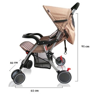 Xe đẩy trẻ em Gluck B6