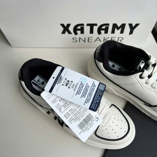 Giày Chunky Liner White Black NY [Hàng Chính Hãng]