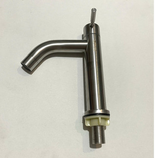 [RẺ VÔ ĐỊCH] Vòi lavabo lạnh inox 304 kèm dây cấp nước lạnh,  vòi rửa mặt lạnh