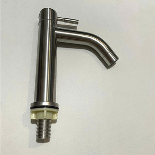 [RẺ VÔ ĐỊCH] Vòi lavabo lạnh inox 304 kèm dây cấp nước lạnh,  vòi rửa mặt lạnh