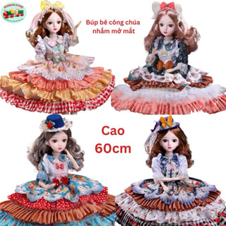  Búp Bê Barbie Elsa Có Khớp Nối Loại To 60cm Cho Bé  Hàng Cao Cấp  