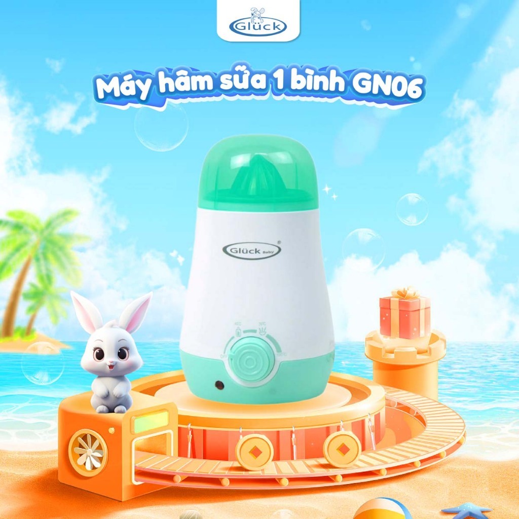 Máy hâm sữa Gluck - Đức GN06 cho bé