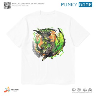 (Collection) Áo thun Unisex Áo thun Monster Hunter Robot Chibi Cotton 100% ngắn tay