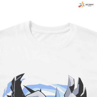 (Collection) Áo thun Unisex Áo thun Monster Hunter Robot Chibi Cotton 100% ngắn tay