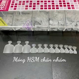 MÓNG ÚP CHÂN NHÁM HSM [hàng loại 1 ] - MÓNG DÁN CHÂN HSM CHUẨN FORM