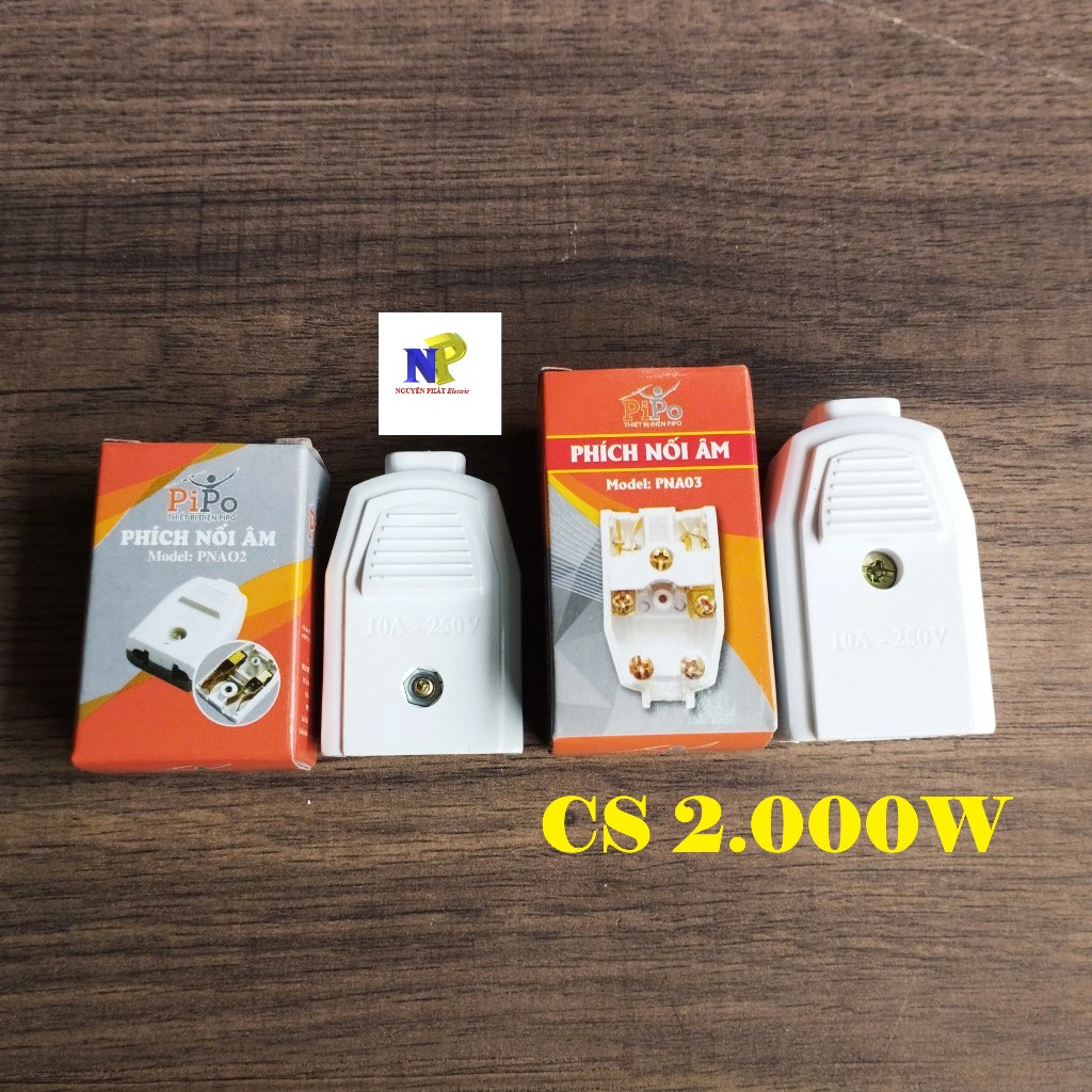 [PIPO] Phích Cắm Cái Siêu Tải CS2000W
