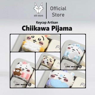 [HỎA TỐC HN - HCM] Keycap Artisan Chiikawa Pijama | Keycap Custom Bàn Phím Cơ Chất Liệu Resin cao cấp