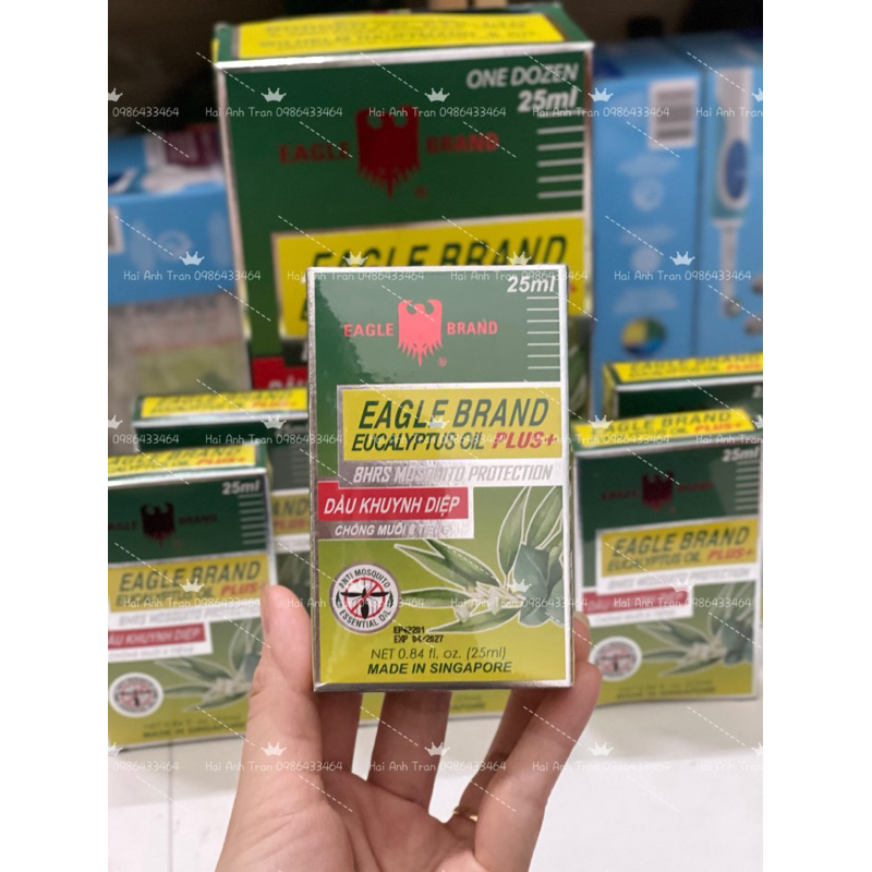 Dầu khuynh diệp Mỹ chống muỗi 25ml