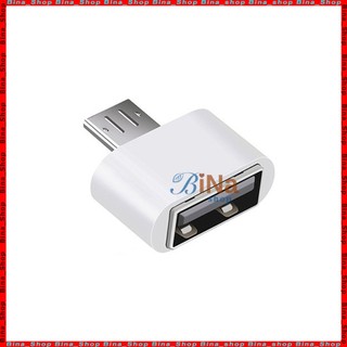 Đầu chuyển OTG micro USB/Type C sang USB trắng/đen