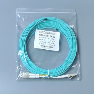 5 sợi Dây nhảy quang Multimode LC/UPC-LC/UPC MM , OM3, Duplex 3 mét , 5 mét . 10 mét , 15 mét , 20 mét
