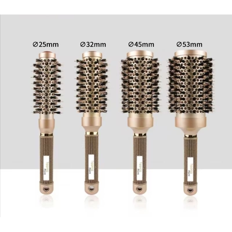Lược Tròn Nano Xịn, Lược Tròn Inox