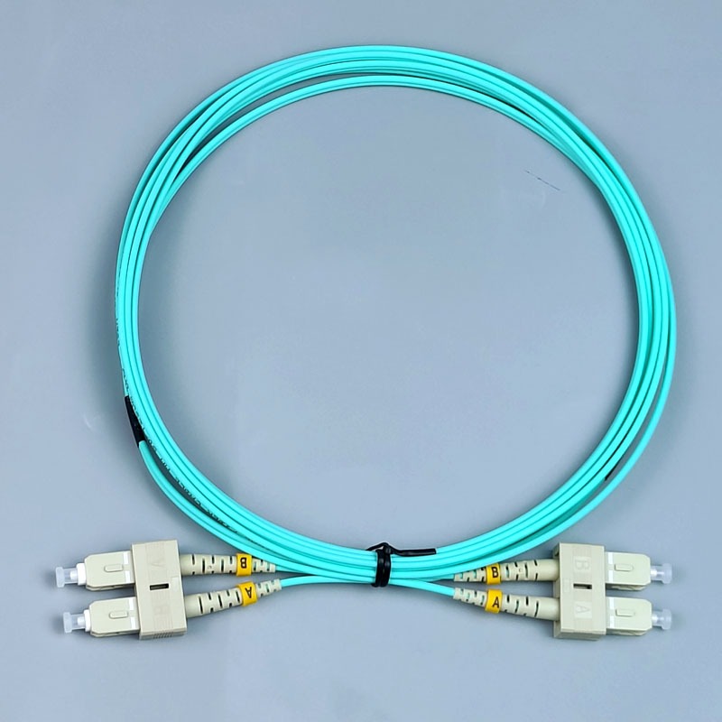 5 sợi Dây nhảy quang Multimode SC/PC-SC/PC OM3, Duplex dài 3 mét