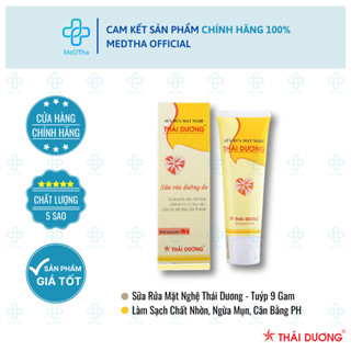 Sữa Rửa Mặt Nghệ Thái Dương - Sữa Mặt Làm Sạch Chất Nhờn, Ngừa Mụn, Sạch Đã Tinh Chất Nghệ (90g)