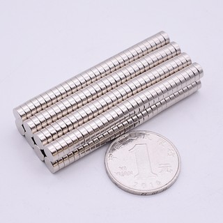 Com bo ( 100 viên nam châm đất hiếm siêu mỏng 6x1mm )