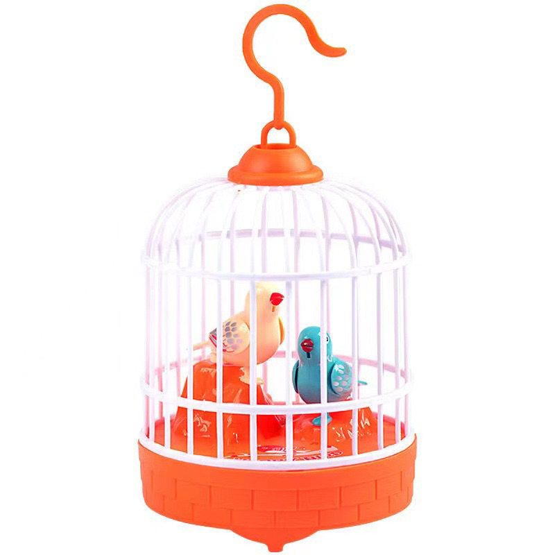 Đồ Chơi Lồng Chim Hót Có Nhạc Đèn, đồ chơi lồng chim kêu hát vui nhộn