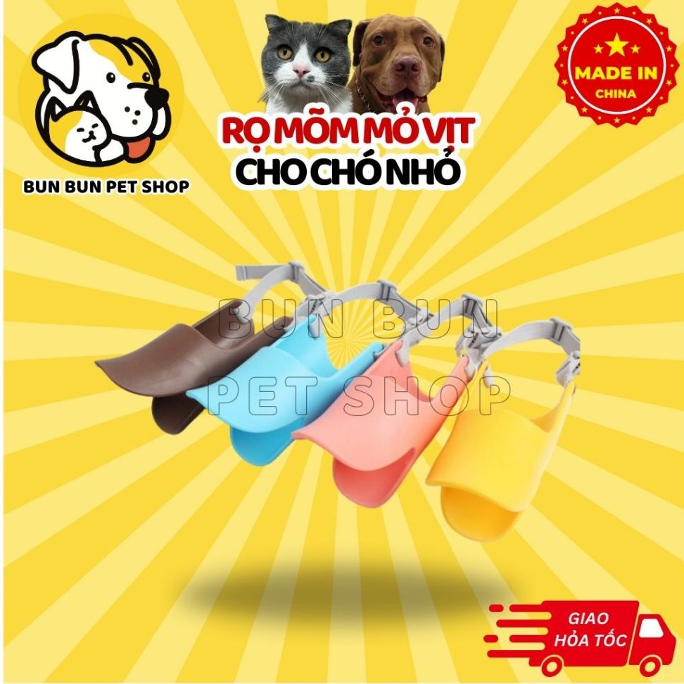 Rọ mõm mỏ vịt dành cho chó nhỏ