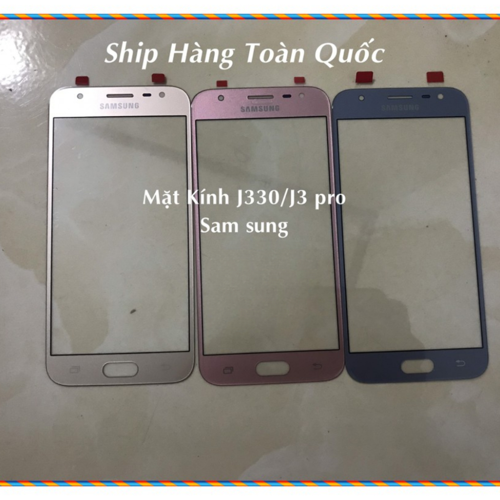 Mặt Kính  ép samsung J3 pro,J330