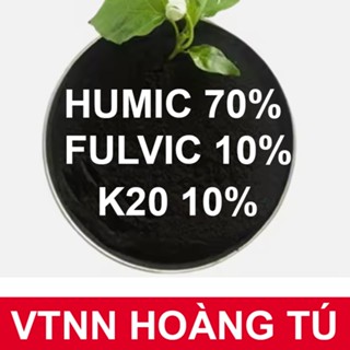  gói 1 kg - Phân bón hữu cơ sinh học ACID Humic kích rễ cải tạo đất cho cây sầu riêng và cây có múi 
