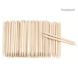 Sét 100 que gỗ, 100 que cậy móng tay, que gỗ nail