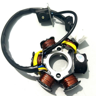 Quận lửa, Cuộn điện 6 múi xe máy Dream - Wave, hàng HP chính hãng, dây lõi đồng 100%