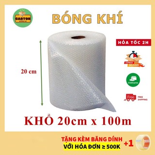  Cuộn Xốp Khí  20cm  Giá Rẻ - Màng Xốp Hơi - Bóng Khí -  Gói Hàng - Đóng Bọc Hàng 