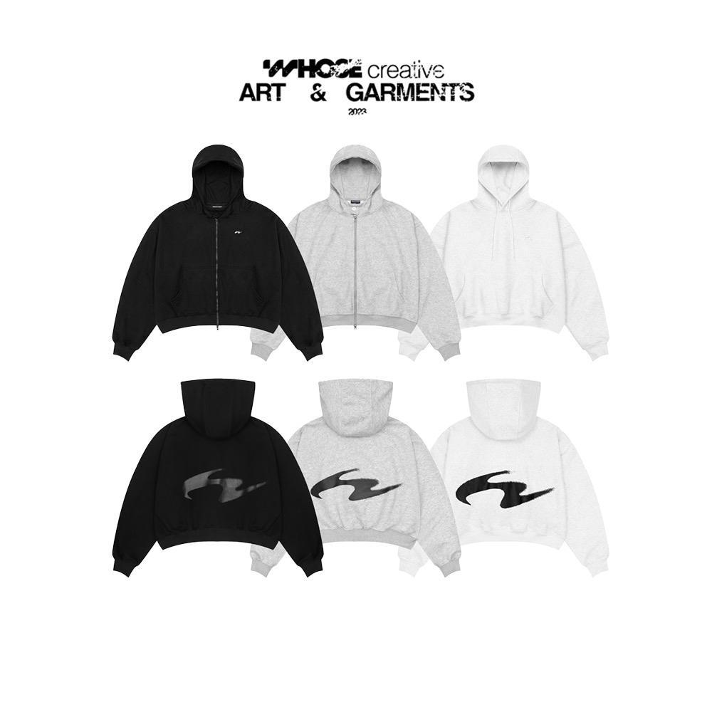 HOODIE ZIP METAL LOGO - Áo khoác nỉ 2 da logo kim loại | BigBuy360 - bigbuy360.vn