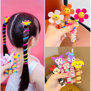 Dây xoắn tóc cho bé (1 dây xoắn), dây lò xo buộc tóc, dây buộc tóc