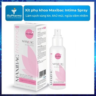  Xịt phụ khoa vệ sinh phụ nữ Maxibac Intima 100ml 