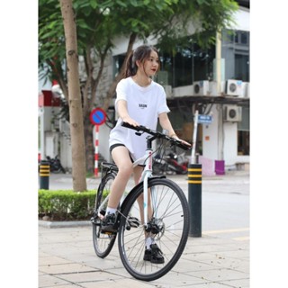 Xe đạp đường phố trinx free 2.4 (tặng: dầu xích, gọng nước, lục giác lắp xe)