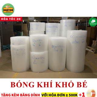 [Khổ bé] Cuộn Xốp Khí, Xốp Nổ Chống Sốc, Bóng Khí chống sốc bọc hàng, Xốp bọc chống sốc đóng hàng