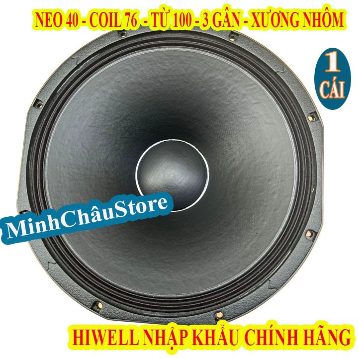 CỦ LOA ARAY 40 NEO HIWELL CHÍNH HÃNG CÔN 76 DẸT GÂN 3 XẾP TIẾNG CỰC SÁNG - GIÁ 1 LOA