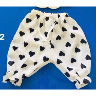 Quần lửng lụa giấy bé gái