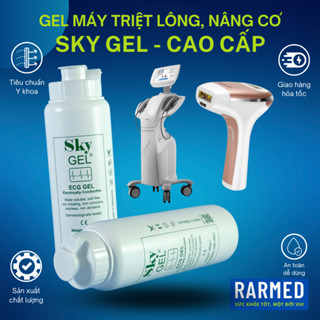 Gel máy triệt lông SPA, gel lạnh máy nâng cơ HIFU massage chuyên dụng - SKY GEL 250ml - LOẠI VIP