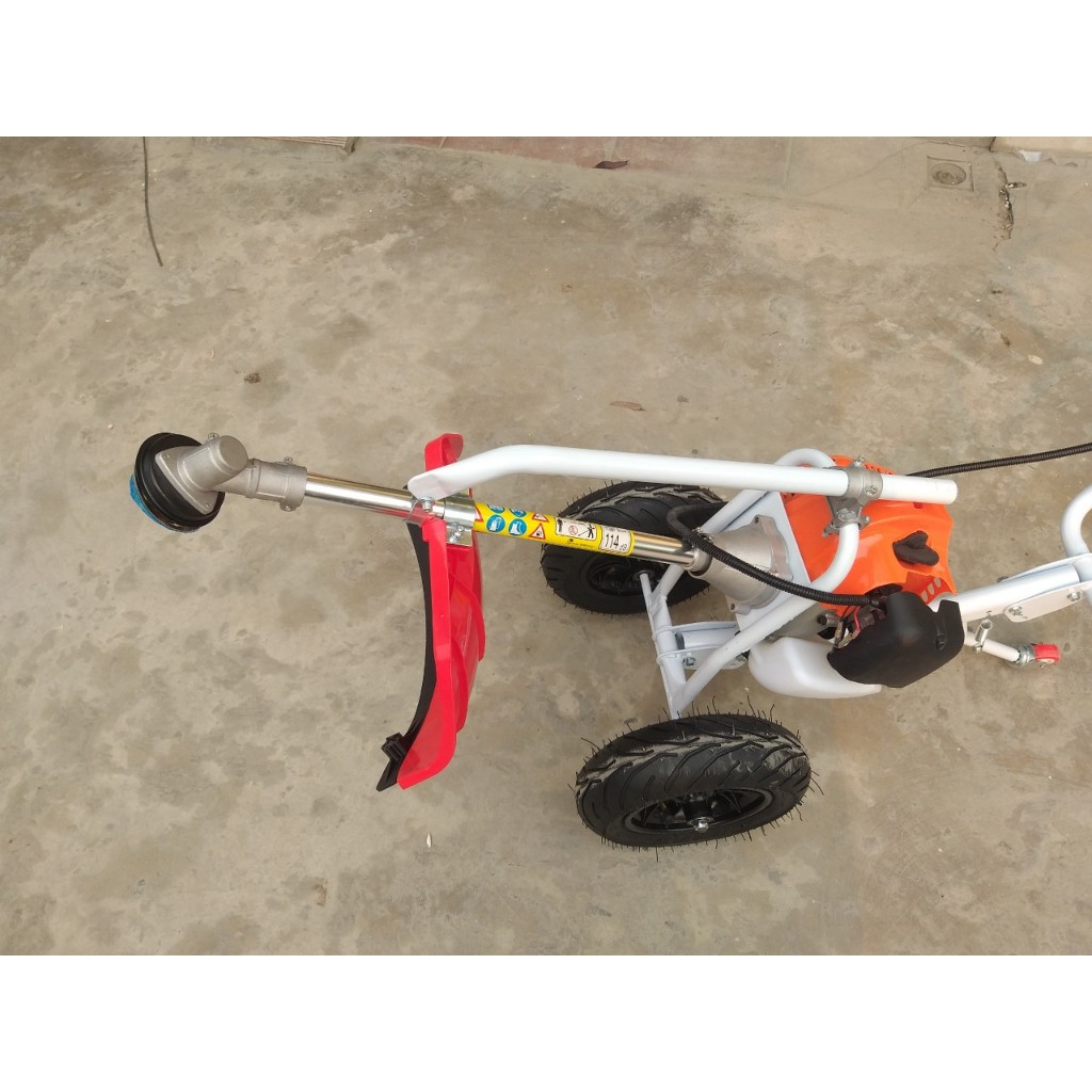 Máy cắt cỏ đẩy tay động cơ Honda GX35, máy cắt cỏ đẩy tay dử dụng động cơ 4 thì