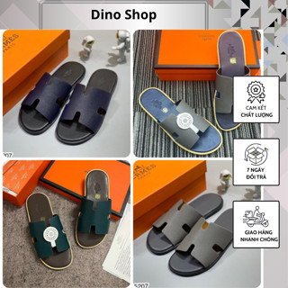 Dép Nam HM Đế Cao Su Cao Cấp Full Box - Dép HM Full Box Cho Nam